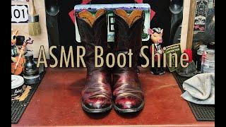 WORLD'S FINEST SHOE SHINE ASMR - PICKING, SCRAPING, CLEANING, BRUSHING #Dornstar #shineyourdangshoes