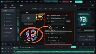 Filmora 13 | filmora 4k export settings | filmora best export setting for youtube | filmora tutorial