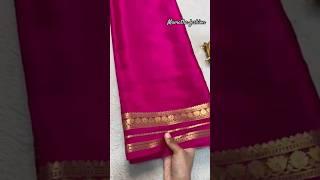 Pure Mysore silk sarees//Silk Mark certified//Price:9800/-110gsm thickness//What's app 9000949464