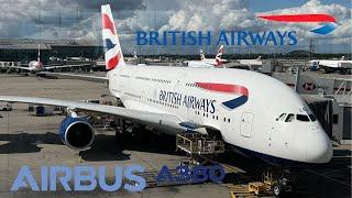 BRITISH AIRWAYS Airbus A380  London Heathrow to Los Angeles  [FULL FLIGHT REPORT]