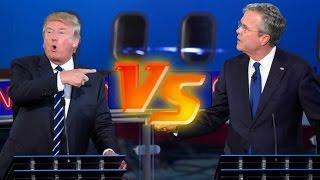 Donald Trump vs. Jeb Bush | Presidential Debate Highlights