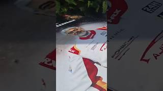 AK Crazed Fan Stickered Auto Padma Bhushan Ajith Kumar Racing Image #ajith #ajithkumar #auto #status