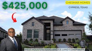 Touring a $425,000 Texas Home | Chesmar Homes | BridgeLand Community | New Custom Construction