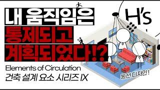 동선 Circulation [건축학개론]