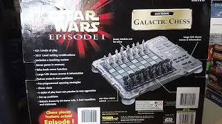 Star Wars Episode I Electronic Galactic Chess Computer Box Back 29.05.19