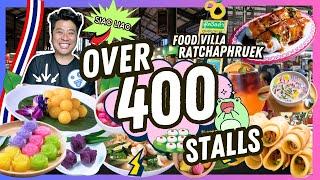 Food Villa Ratchaphruek  The Mothership of Thai Food Court over 400 stalls ฟู้ดวิลล่า ราชพฤกษ์ 