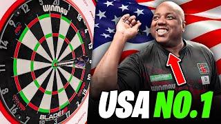 We PLAYED With The USA Number #1 Dart Player!