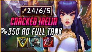 This season 11 Irelia build gave me 350 AD while FULL TANK!