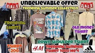 Unbelievable Offer | Puma, Lacoste, H&M Tshirt ₹200 | Summer Collection | Mumbai Cheapest Clothes