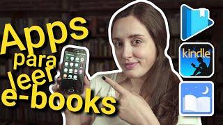 Las TRES MEJORES Apps para leer e-books! - PLAY BOOKS, KINDLE, MOON+READER - TUTORIAL