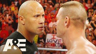 The Rock vs. John Cena's Impact on WWE | WWE Rivals | A&E