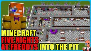 I built FNAF Into The Pit in Minecraft and made it functional (Build + Gameplay)