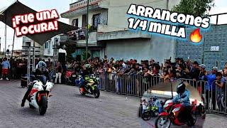 Arrancones de 1/4 de milla pura adrenalina 