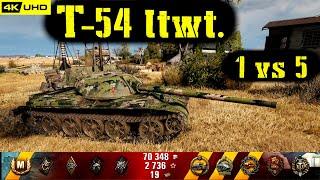 World of Tanks T-54 ltwt. Replay - 9 Kills 3.3K DMG(Patch 1.6.1)