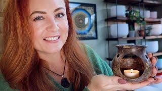 ASMR  Purity Healing Centre Registration  Typing, Questions, Writing, Candle & Crystals