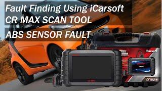 Fault finding using iCarsoft CR MAX on Smart fortwo 451 - ABS Sensor Fault