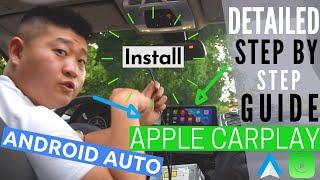 Install Apple CarPlay/Android Auto on BMW F30 Roadtop retrofit detailed guide