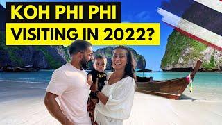 FIRST IMPRESSIONS of Koh Phi Phi in 2022 | Tourist HELL or Tourists Paradise? 