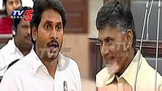 Chandrababu Naidu Laughs Over YS Jagan Speech In AP Assembly Sessions | TV5 News