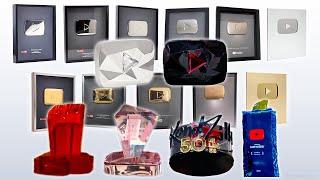 All YouTube Play Buttons EVER!