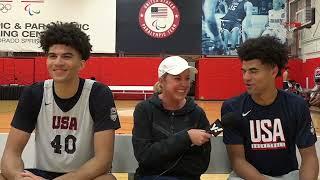 Cameron and Cayden Boozer talk Team USA, summer season and more