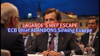 【Boss Economics World】LAGARDE'S WEF ESCAPE, ECB Chief ABANDONS Sinking Europe