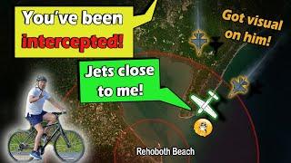 Plane INTERCEPTED | Pilot Busted a Presidential TFR at Rehoboth Beach