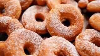 Very TASTY and AIRY donuts in 20 minutes including frying!