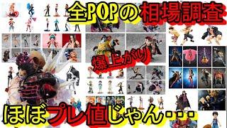 全POP紹介！もうフィギュアの値段じゃない！全POPフィギュアの相場調べたら、恐ろしい事になってた！POPは絶対予約するべき！POP ワンピース maximum ギア4 ワンピースフィギュア