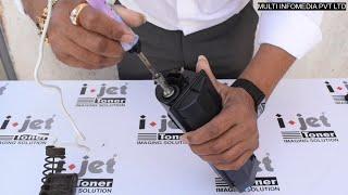 TK1178..How to refill any toner cartridge without open it by using Toner cartridge hole making tool