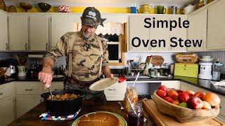 Simple Oven Stew - The Perfect Winter Supper