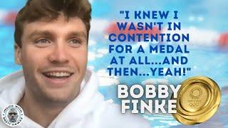 Bobby Finke clueless, had no idea he even had a chance to win