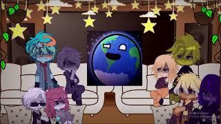 Moons react to Earth | Solarballs | Part 1/2 | My au/non-canon reactions