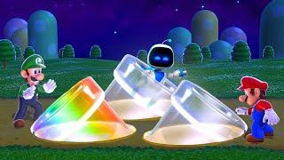 Super Mario 3D World + Astro Bot 100% - Full Game Walkthrough (HD)