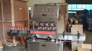 AUTOMATIC INLINE LINEAR BOTTLE CAPPING MACHINE