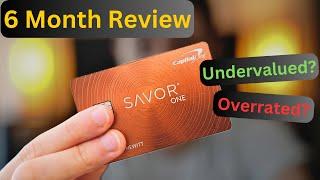 Capital One Savor One After 6 Months | BEST Cash Back Credit Card in 2024?