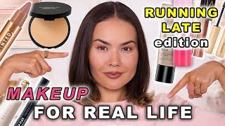 MAKEUP FOR REAL LIFE: RUSHING OUT THE DOOR! | Maryam Maquillage