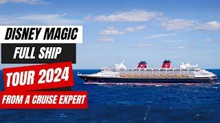 Disney Magic Full Ship Tour 2024 | All The Disney Magic On Board!