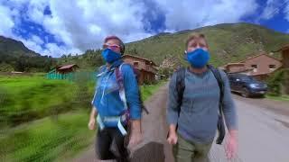 Our Walk to Town in Pisac, Peru