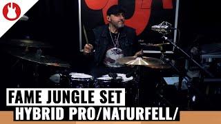 Dirk Sengotta präsentiert das Fame Jungle Set Hybrid Pro (Naturfell) | MUSIC STORE