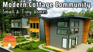 His Incredible Modern Cottage & Tiny House Community in Atlanta metro