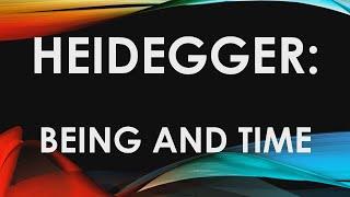 Heidegger Philosophy - Being and Time - Dasein A.I. - Existentialist Philosophy