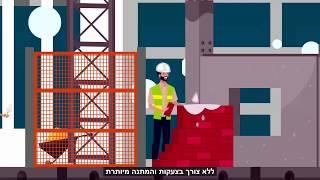 הפקת סרטון הסבר והמחשה למוצר בתחום הבניה - הופק בשיווקנט