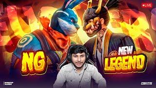 NG vs NEW LEGEND ?   1 vs 5 LAST  HARDEST  GUILD  TEST   #nonstopgaming -free fire live