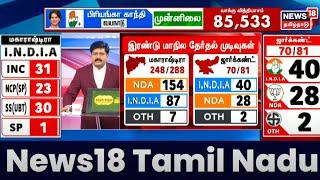 NDA vs INDIA Alliance | இரண்டு மாநில தேர்தல் முடிவுகள் | Maharahstra & Jharkhand Election Results