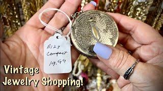 ASMR~Vintage Jewelry shopping trip!  (Soft Spoken) Jewelry rummage!! No-talking version tomorrow.