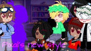 Pixal's new style//Original idea//by:Pɪxᴀɴᴇ愛光//(AU Ninjago×Gacha Club)