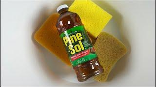 Original Pine Sol  ASMR RELAXING SPONGE SQUEEZES 