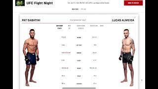 Pat Sabatini vs Lucas Almeida prediction