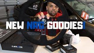 NRG INNOVATIONS STEERING WHEEL, HUB, HUB LOCK AND CARBONFIBER QUICK RELEASE | INSTALL AND REVIEW